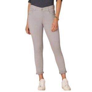 Democracy grey "Ab" solution technology ankle skimmer jeans size 12